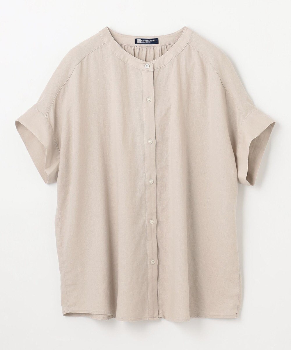 ANY フレンチリネンシャツブラウス 