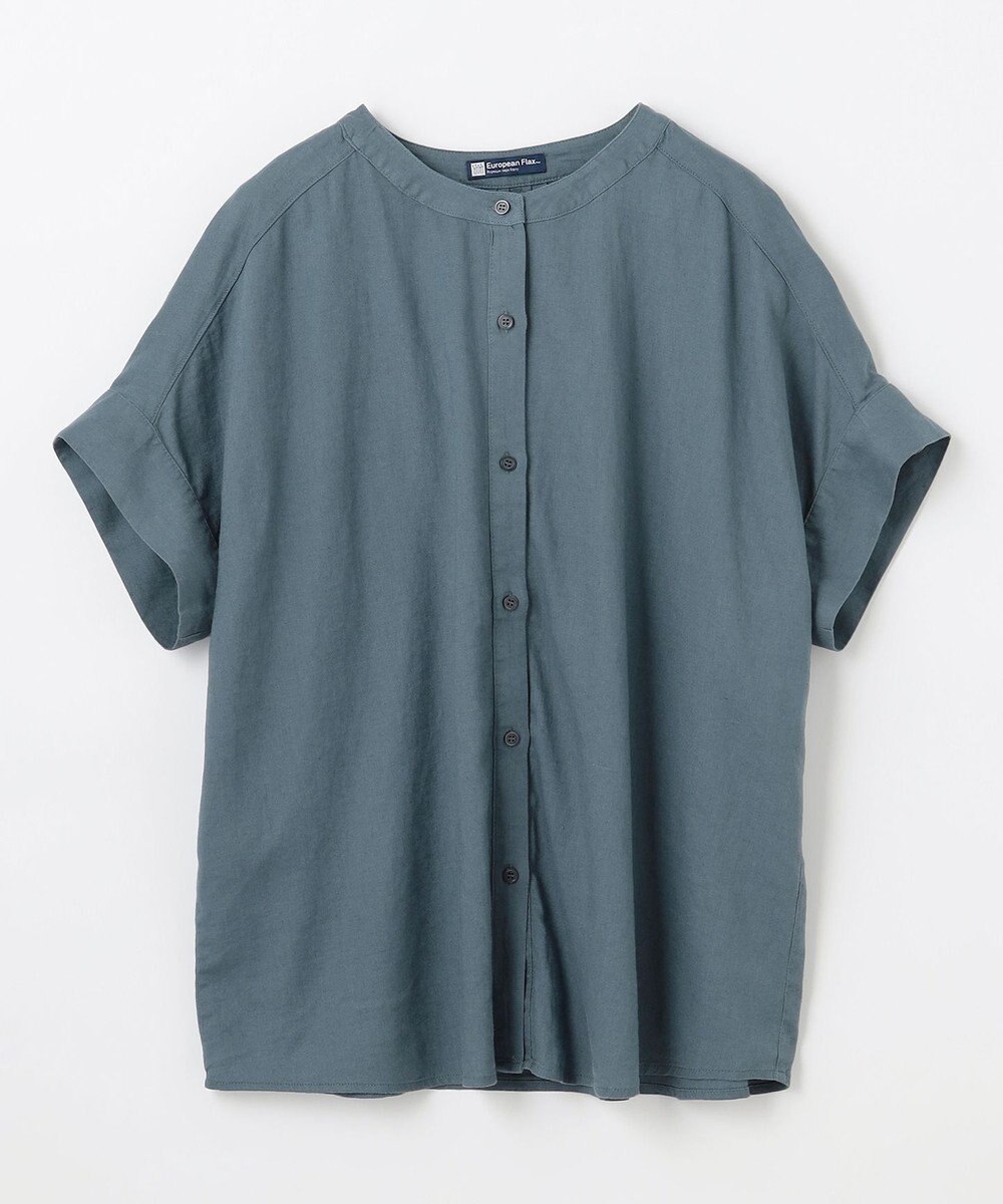 ANY フレンチリネンシャツブラウス 