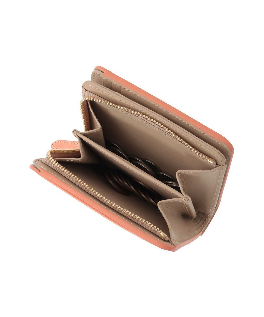 genten マルチカットワークミニ 2つ折り財布 