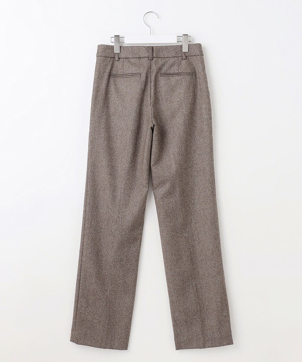 J.PRESS LADIES S 【セットアップ対応】ウールストレッチツイード ストレート パンツ 
