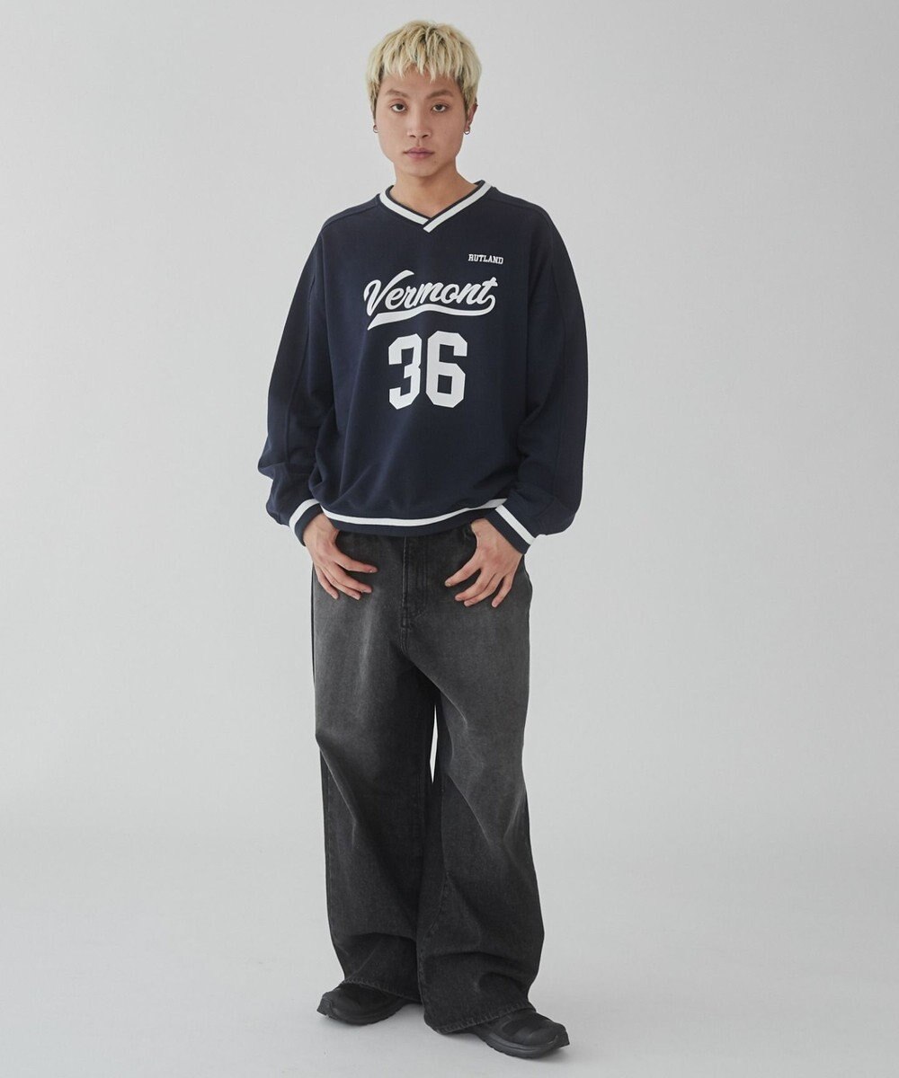 WEGO 【ユニセックス着用ITEM】ナンバリングプルオーバー 