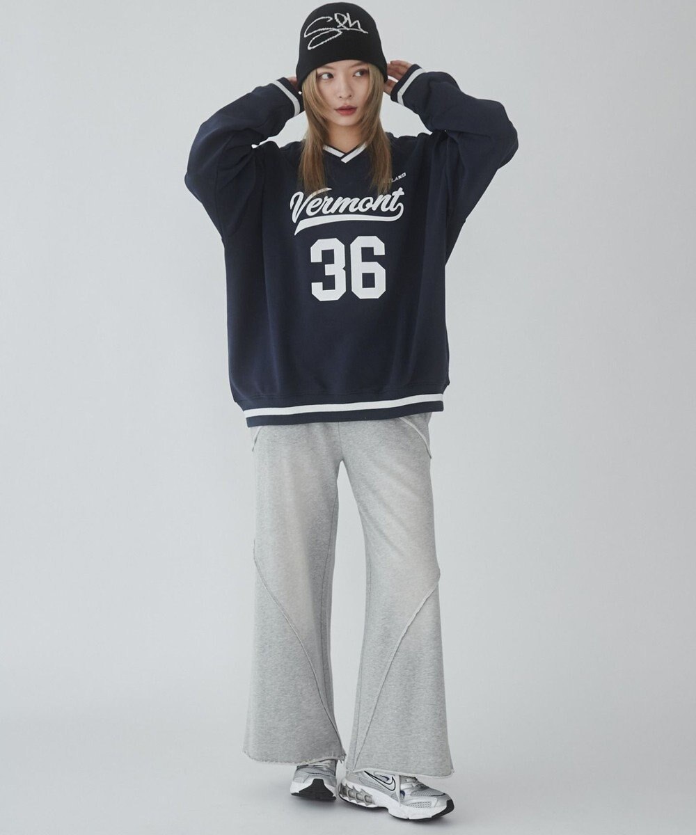 WEGO 【ユニセックス着用ITEM】ナンバリングプルオーバー 