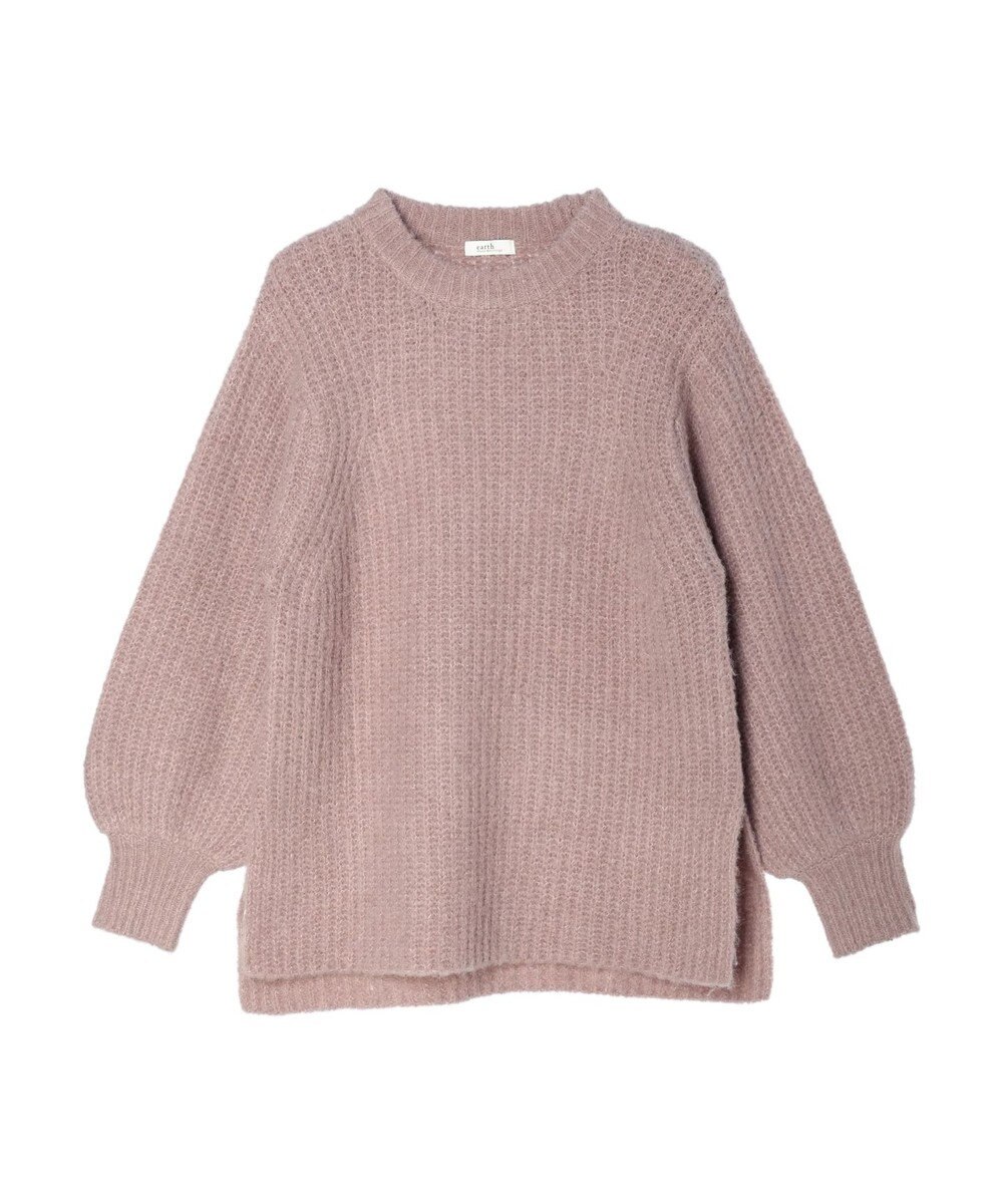 earth music&ecology フワフワＭＩＸヤーンチュニック 