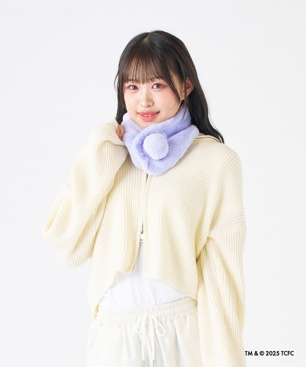 MOONBAT Care Bears(ケアベア) フェイクファーマフラー 手洗い可能 