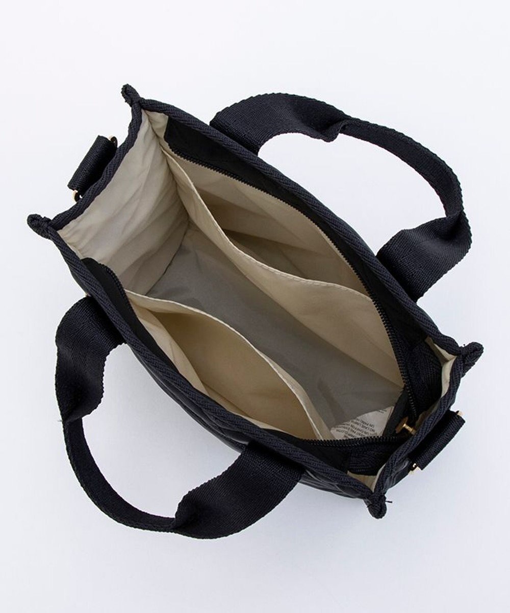 LeSportsac CHAIN MINI N/S TOTE/ディープシーブルーキルト 