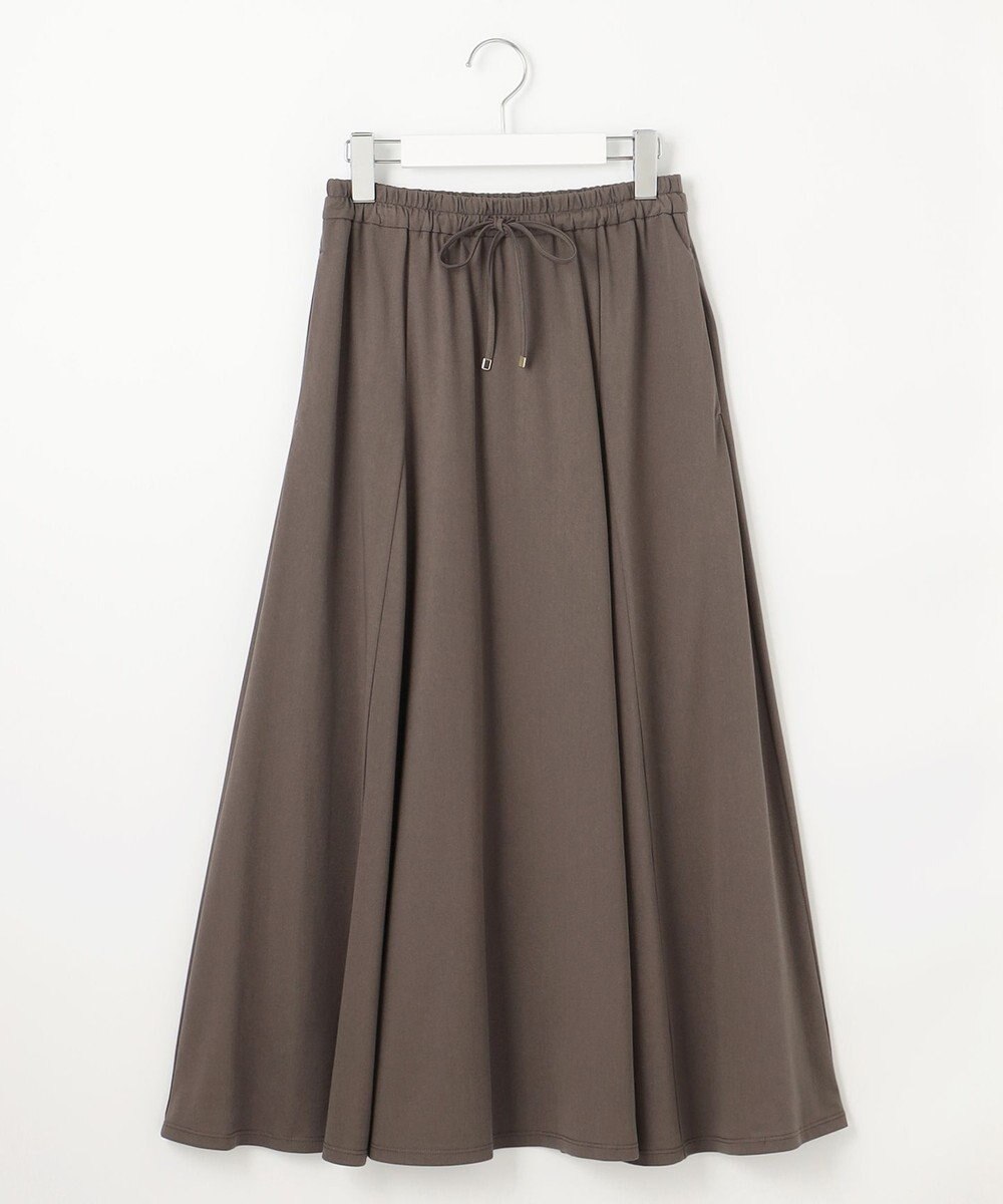J.PRESS LADIES 【洗える】トリコットバイオ フレア スカート 