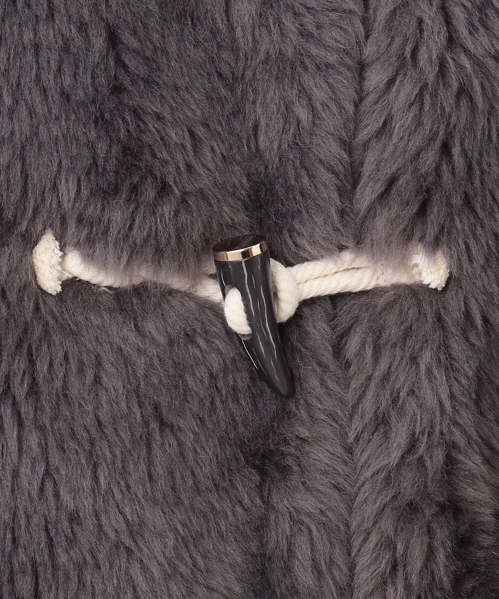 GRACE CONTINENTAL ウールボアショートコート 