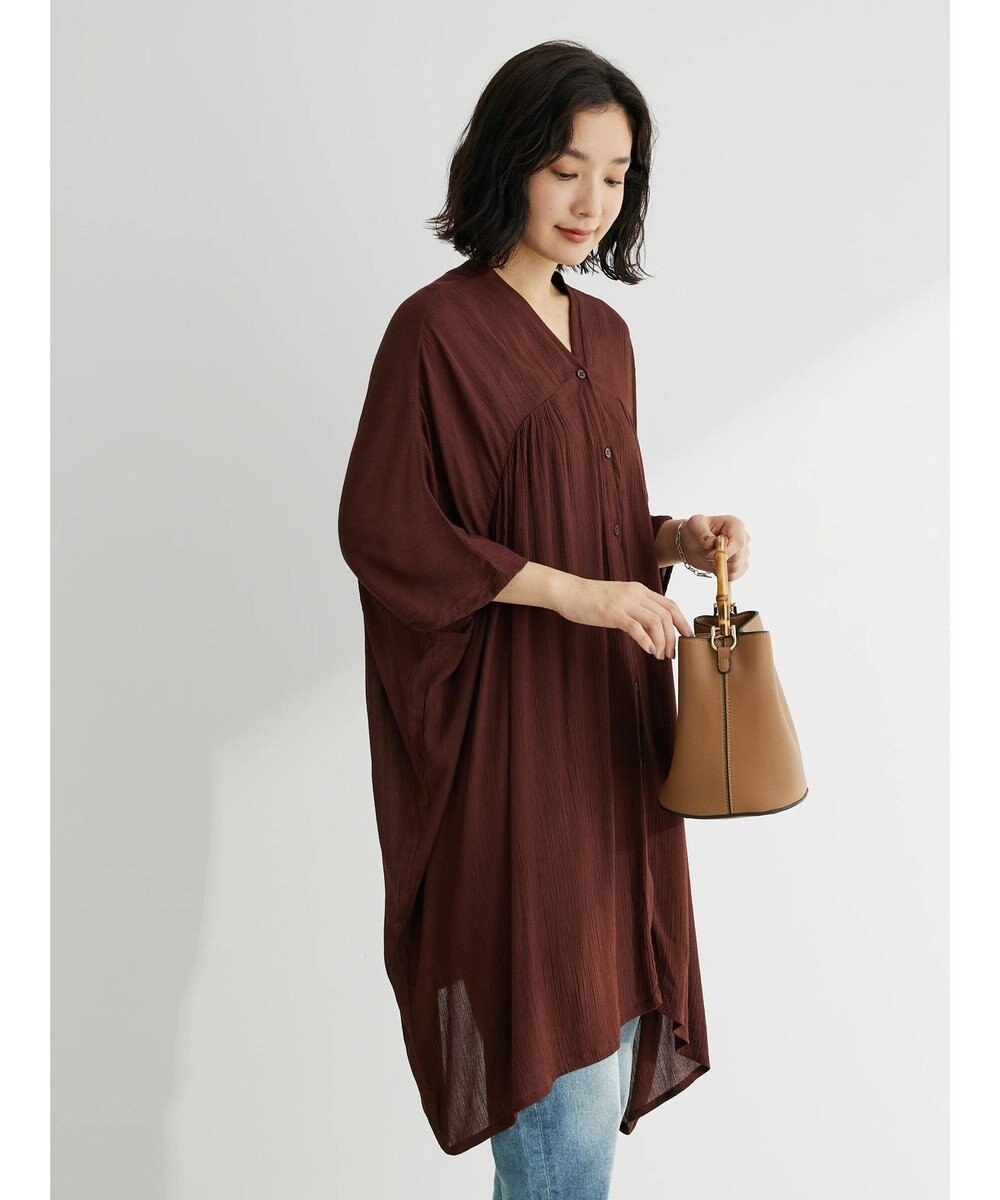 Green Parks Ｉ　レーヨンクレープチュニック 