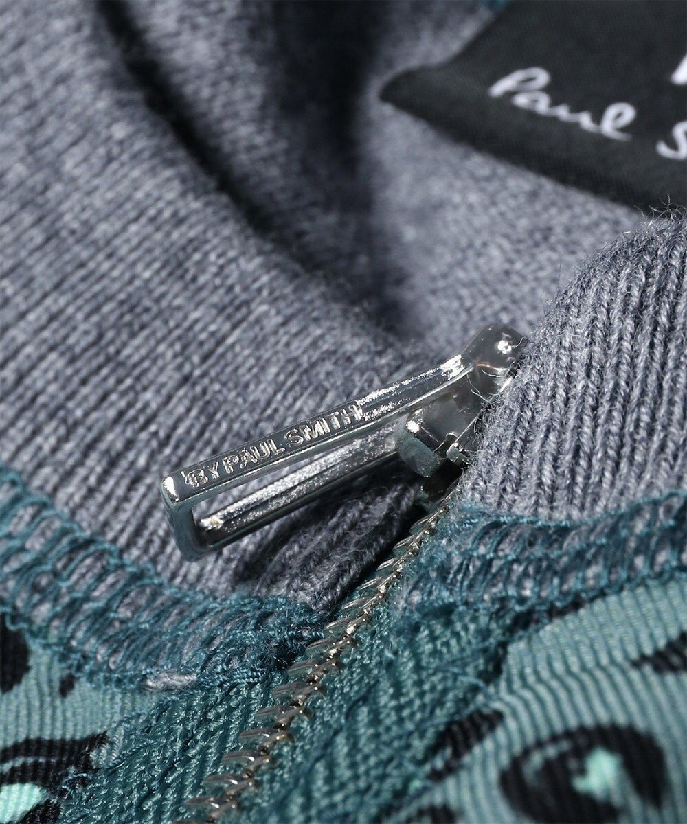 Paul Smith Horseshoe Leopardジップアップ ニット 