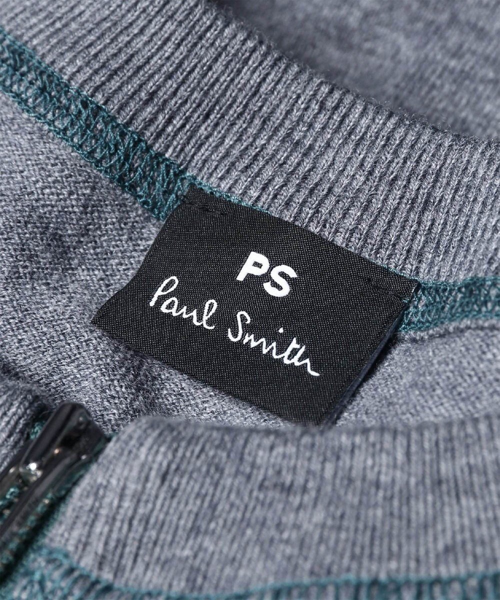 Paul Smith Horseshoe Leopardジップアップ ニット 