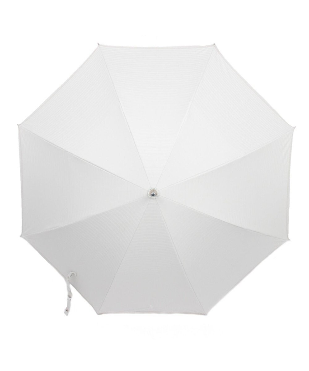 MOONBAT 【軽量】POLO RALPH LAUREN 晴雨兼用日傘 長傘 ジャガード×レース／遮光 遮熱 UV 