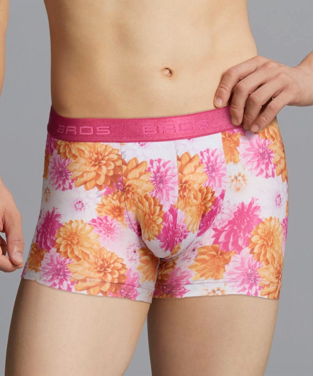 WACOAL MEN ボクサーパンツ 【ハナコトバパンツ】 フロント快適設計 肌あたり軽減設計 誕生日 記念日 前閉じ 下着 メンズ GT3221 /ブロス バイ ワコールメン 