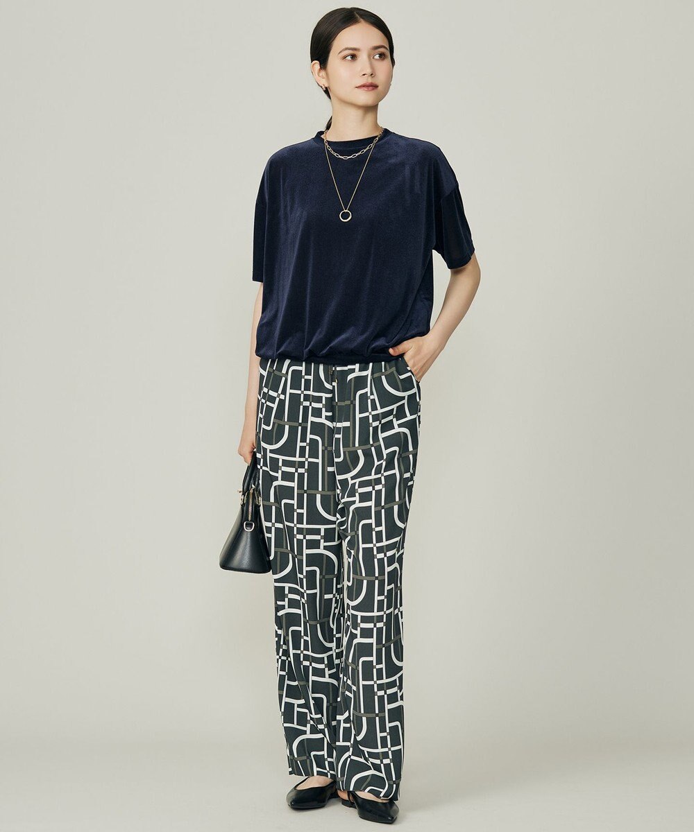 自由区 L 【SHIHOさん着用】シアーベロア カットソー 