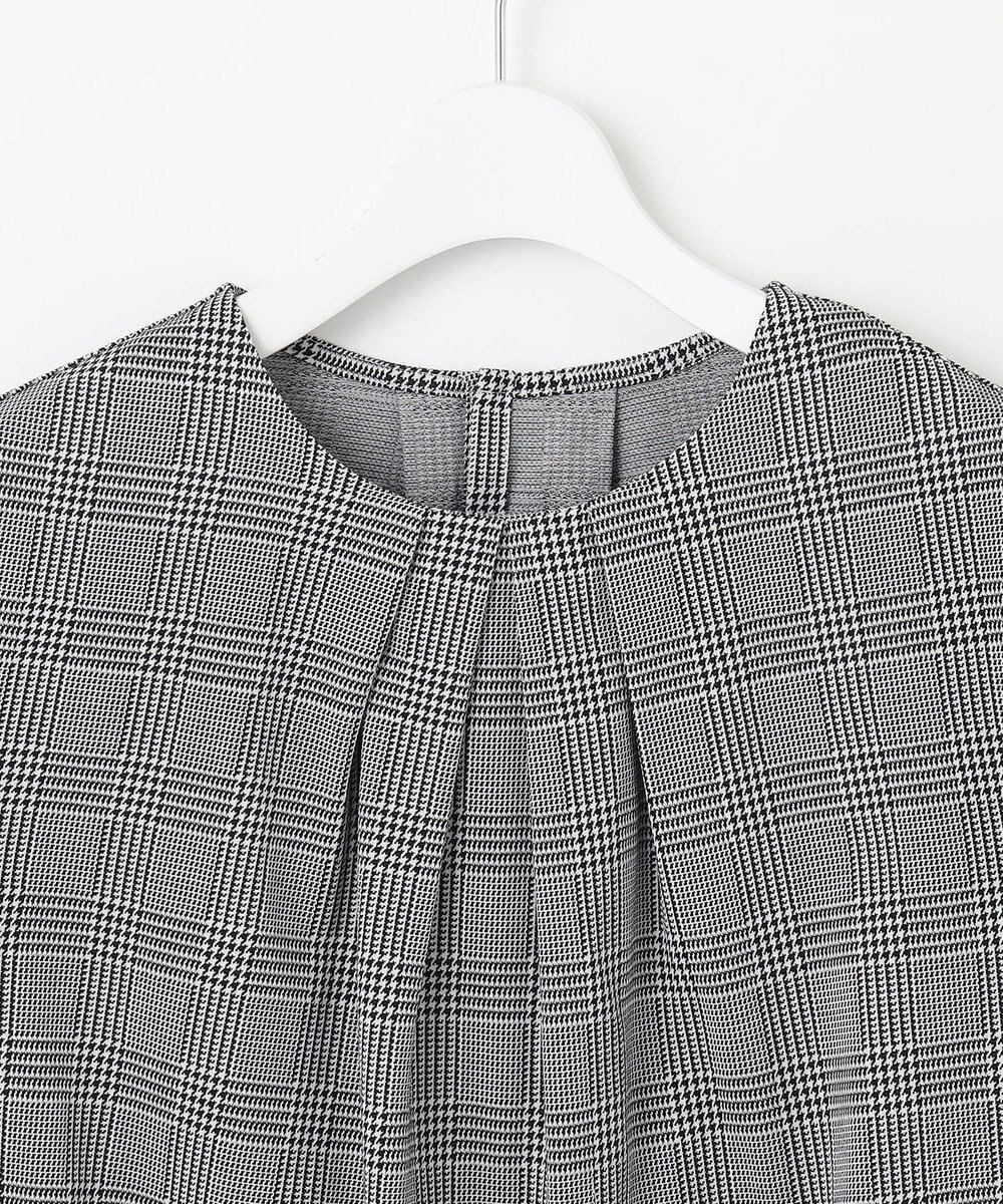 J.PRESS LADIES L チェックジャージー カットソー 