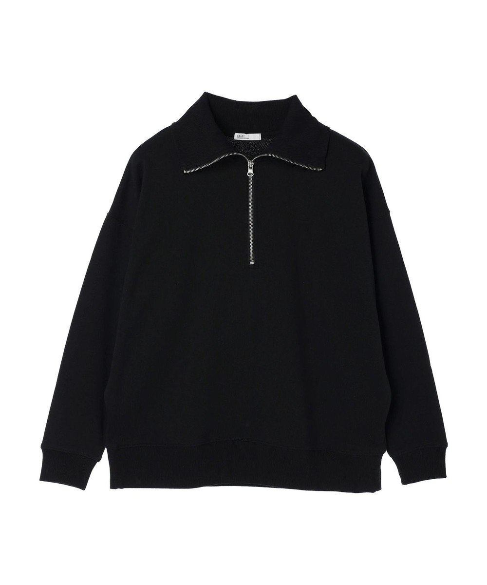 CRAFT STANDARD BOUTIQUE 　裏毛セーラーカラーＺＩＰプルオーバー 