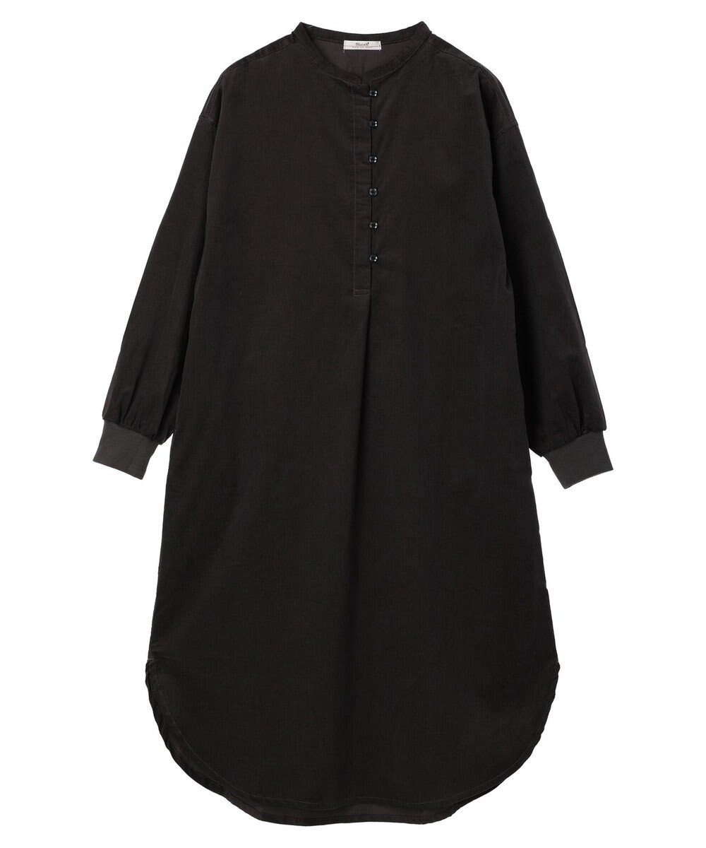 CRAFT STANDARD BOUTIQUE コーデュロイリブ付きワンピース 