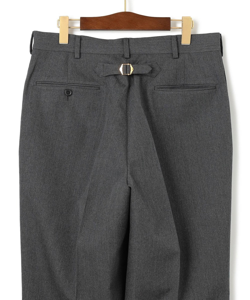 J.PRESS MEN 【J.PRESS ORIGINALS】MAGIC CUBA GABARDINE NEW PIPED STEM TROUSERS / JAPAN MADE 