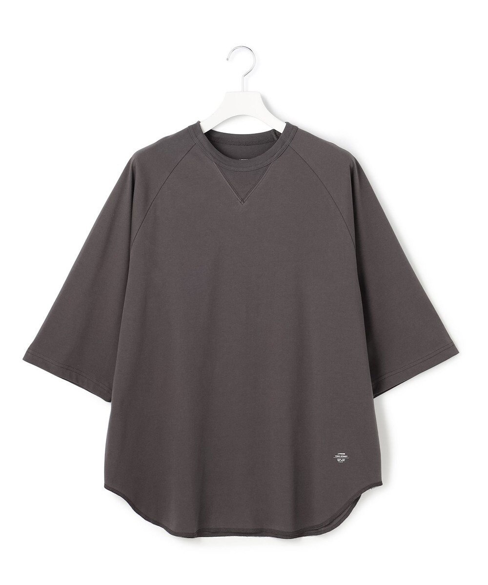 J.PRESS YORK STREET 【UNISEX】接触冷感 ラグランスリーブTシャツ 