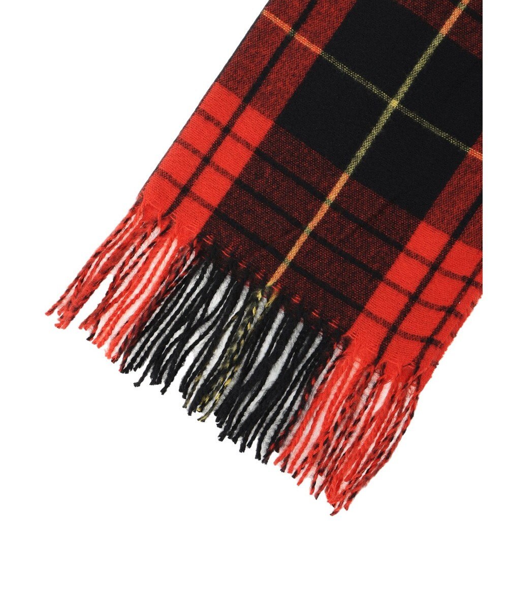 Green Parks カシミヤライクチェックストール 