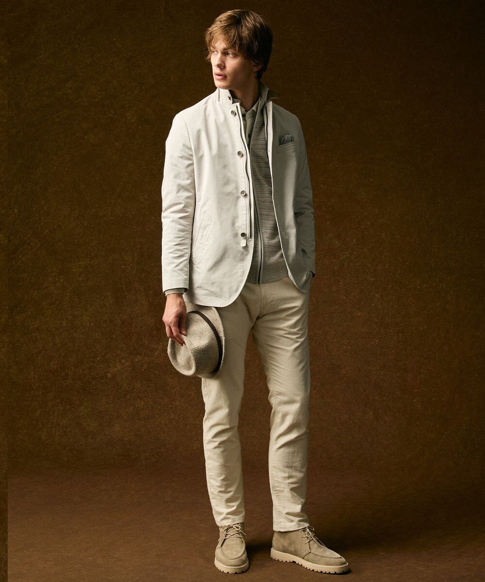 JOSEPH ABBOUD 【ストレッチ/パウダータッチ/JAPANファブリック】アーティローザストレッチジャケット 