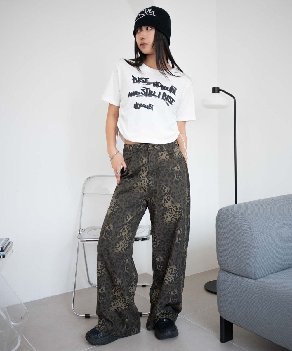 WEGO グラフィックドロストショートT 