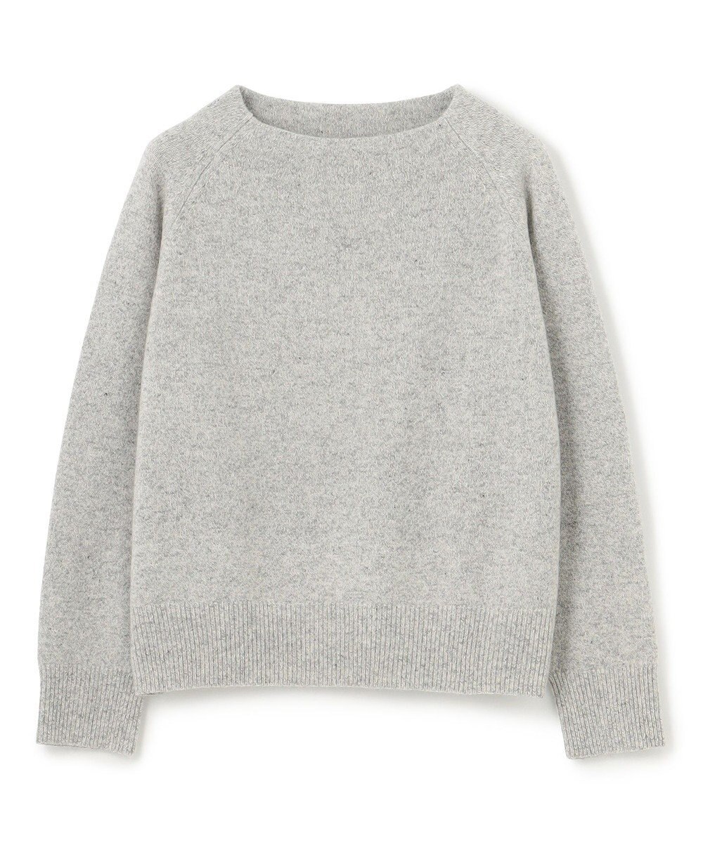 UNFILO カシミヤブレンド オフネックニット 