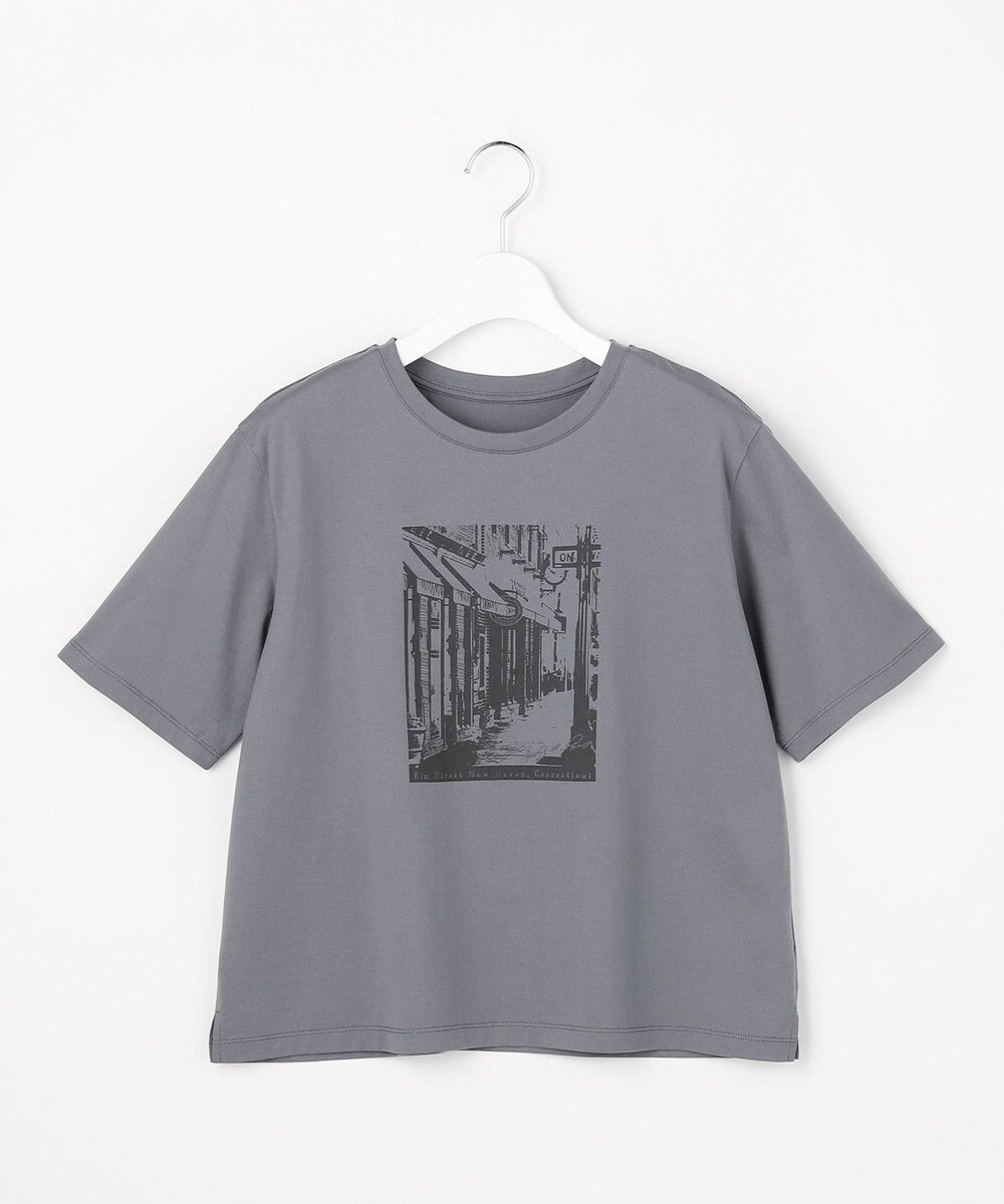 J.PRESS LADIES プリント Ｔシャツ 