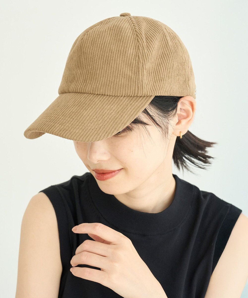 UNFILO コーデュロイ キャップ 