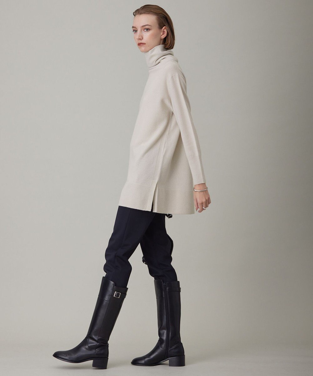 ICB 【洗える】ソフトウールハイゲージ ハイネックプルオーバー 