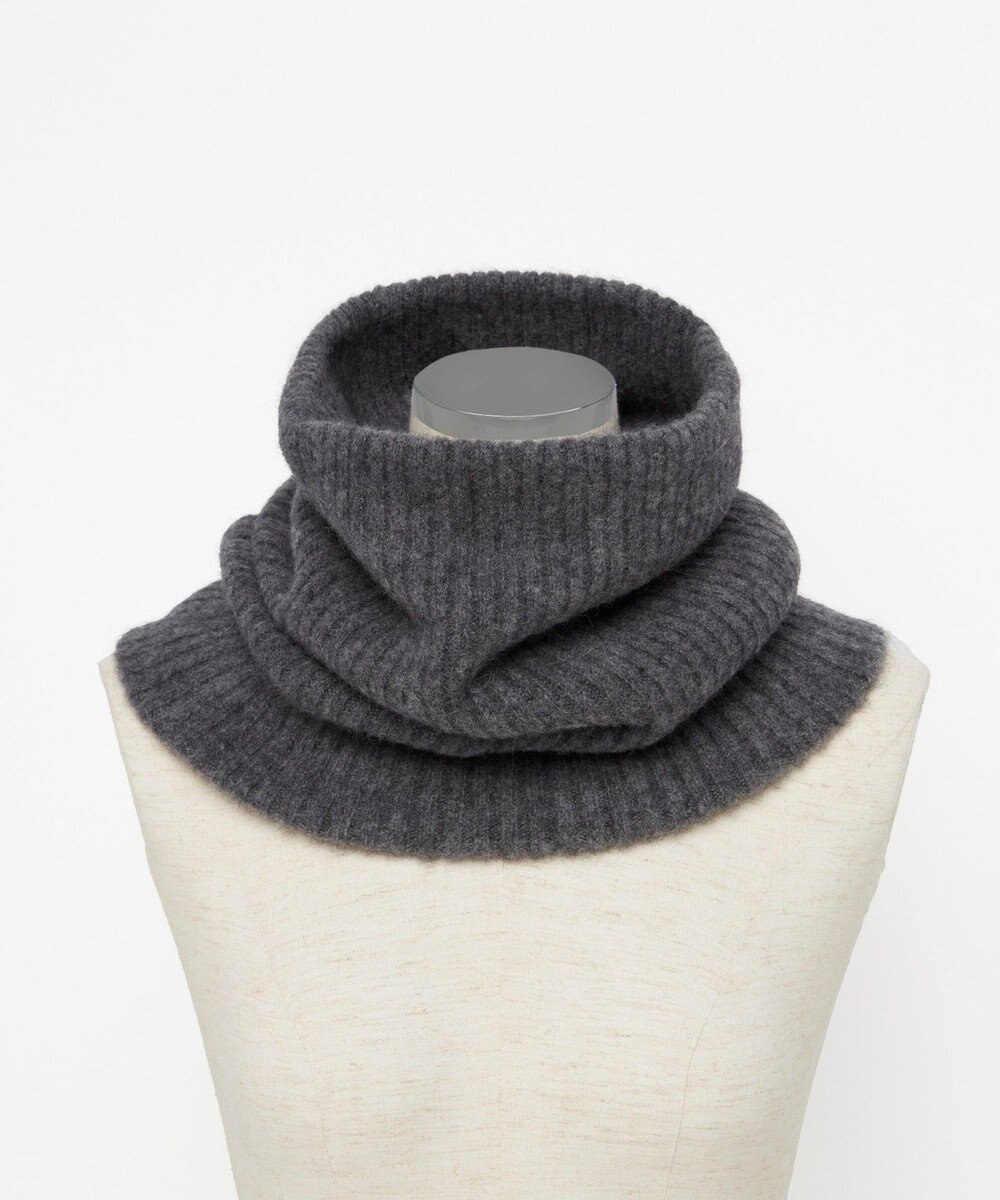 TOQUE 〈大草直子さんアドバイザー〉ベビーアルパカ×ウール縮絨ニットネックウォーマー 