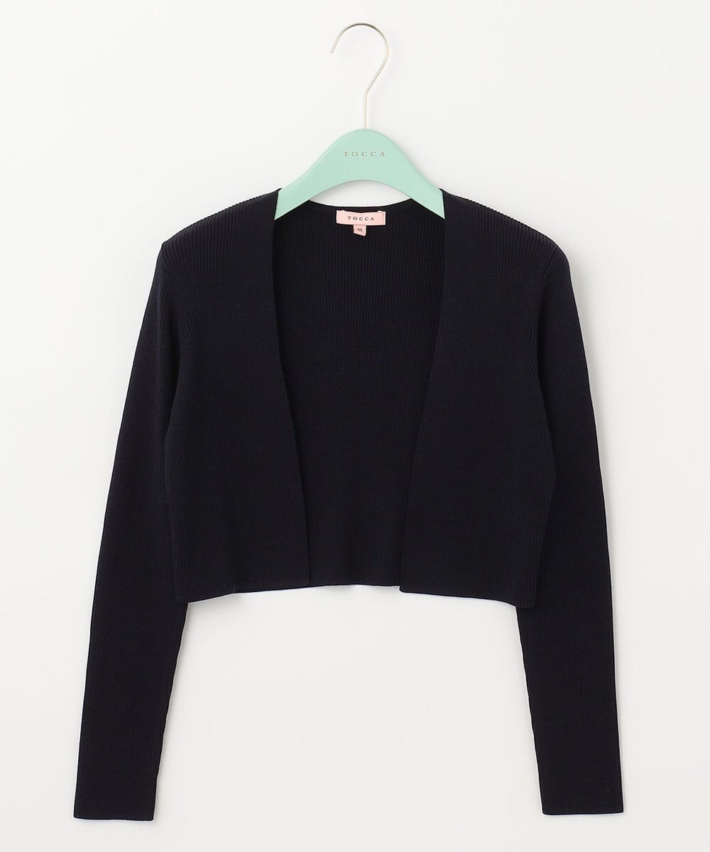 TOCCA 【洗える！】SILK RIB BOLERO ボレロ 