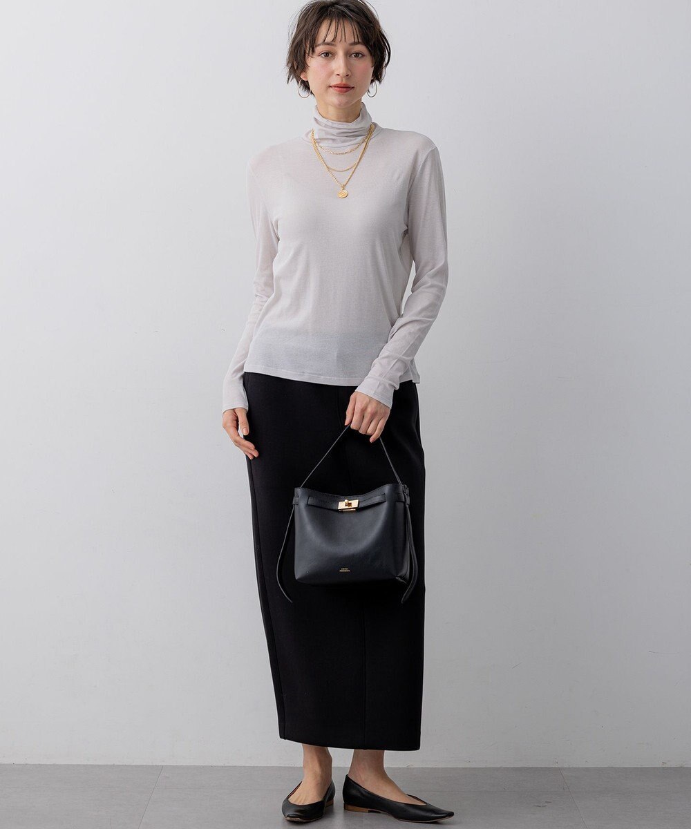 23区 【先行予約】シアーフライス レイヤード タートル カットソー 