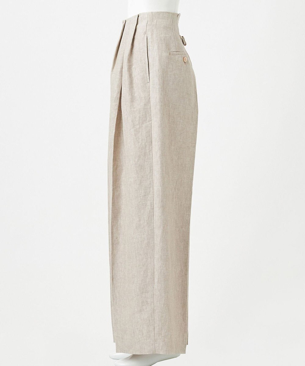 23区 【GOLD LABEL】MANTECO スーペリアリネン ワイドパンツ 