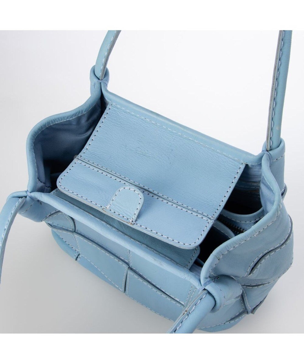 UNBILLION 【訳あり商品】ピークスピーク PEAKSPEAK / 牛革パッチワーク・フラップトートS 