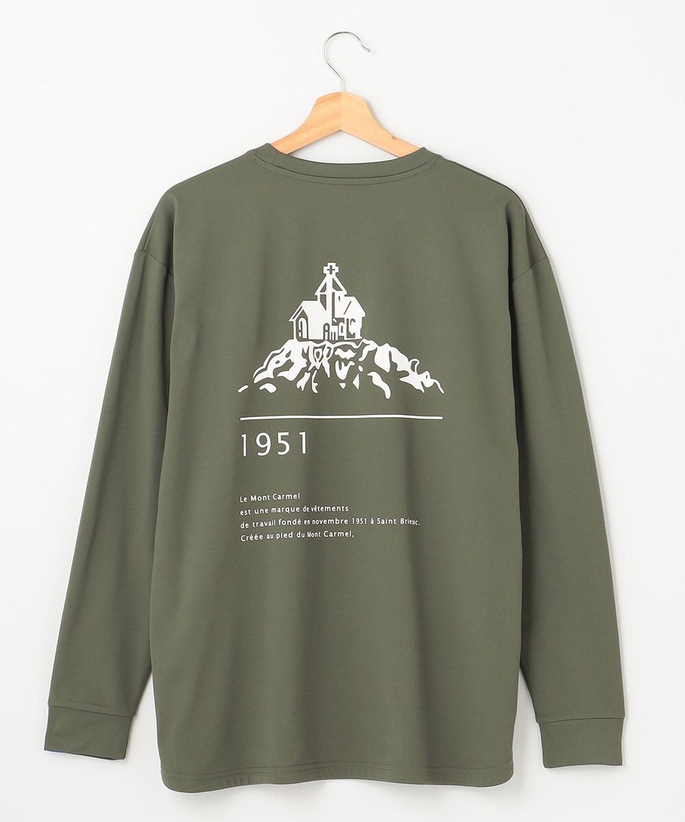 SHARE PARK MENS 【UNISEX】吸水速乾 LMCバックプリントロングスリーブTシャツ（L・XLサイズ） 