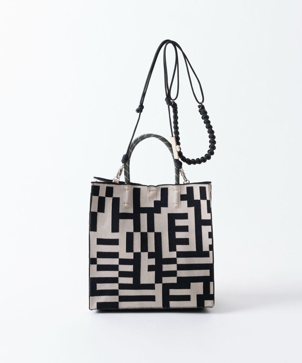 TRICOTE MOSAIC PATTERN PAPER BAG／モザイク柄ペーパーバッグ 
