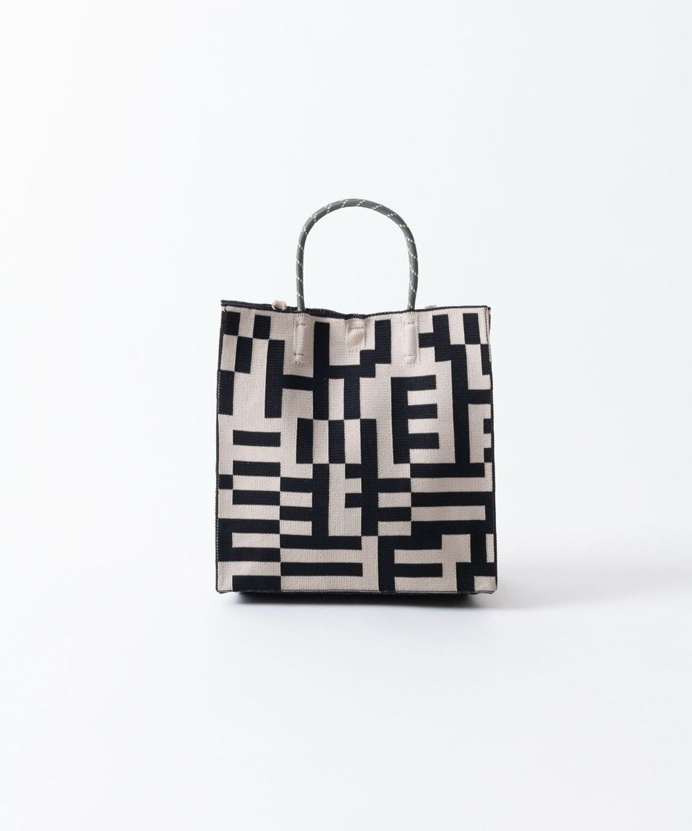 TRICOTE MOSAIC PATTERN PAPER BAG／モザイク柄ペーパーバッグ 