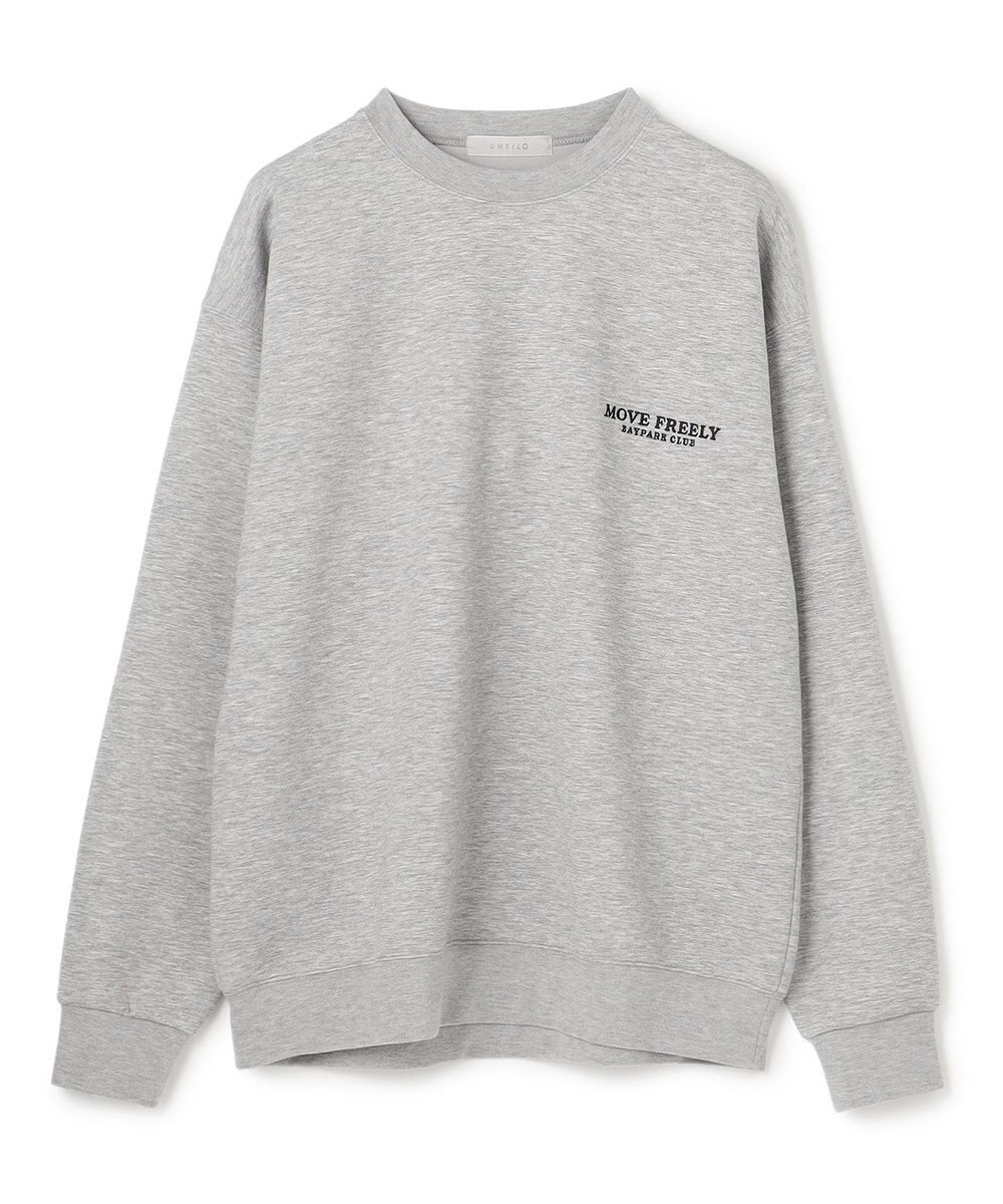 UNFILO MENS 【男女兼用】BEAUTY FORM JERSEY ロゴ クルー 