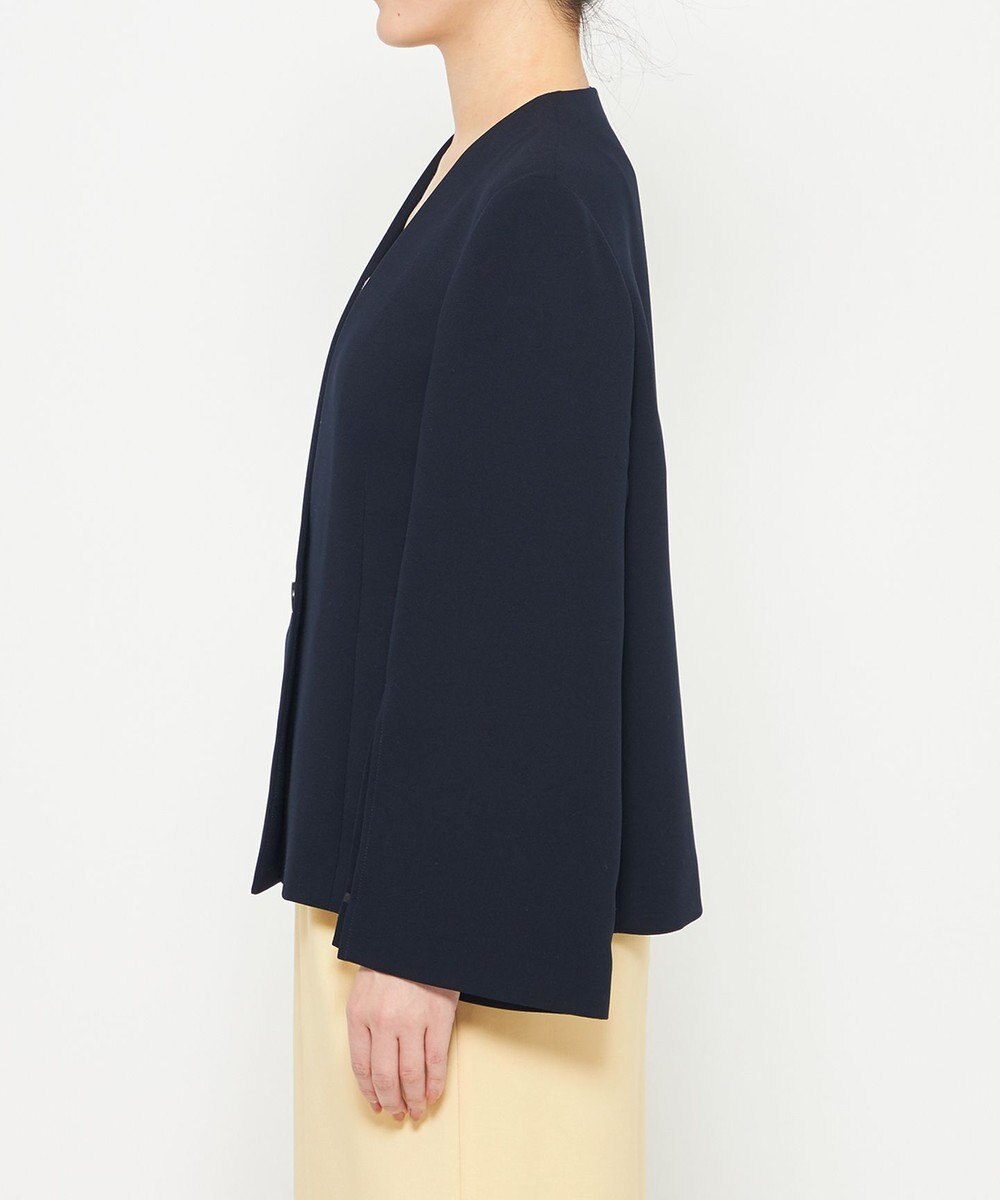 uncrave ウォッシャブル ダブルクロス スリットスリーブジャケット 