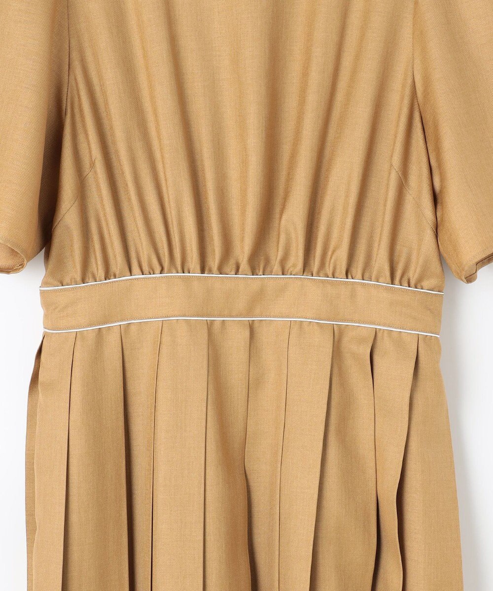 #Newans 〈花乃まりあさんコラボ〉ワイドプリーツワンピース 