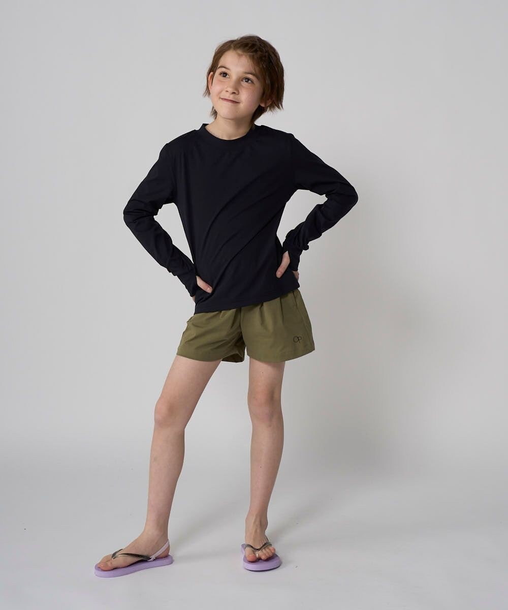 OP／FILA 【Ocean Pacific】ラッシュロンT+ボードショーツ2点セット 