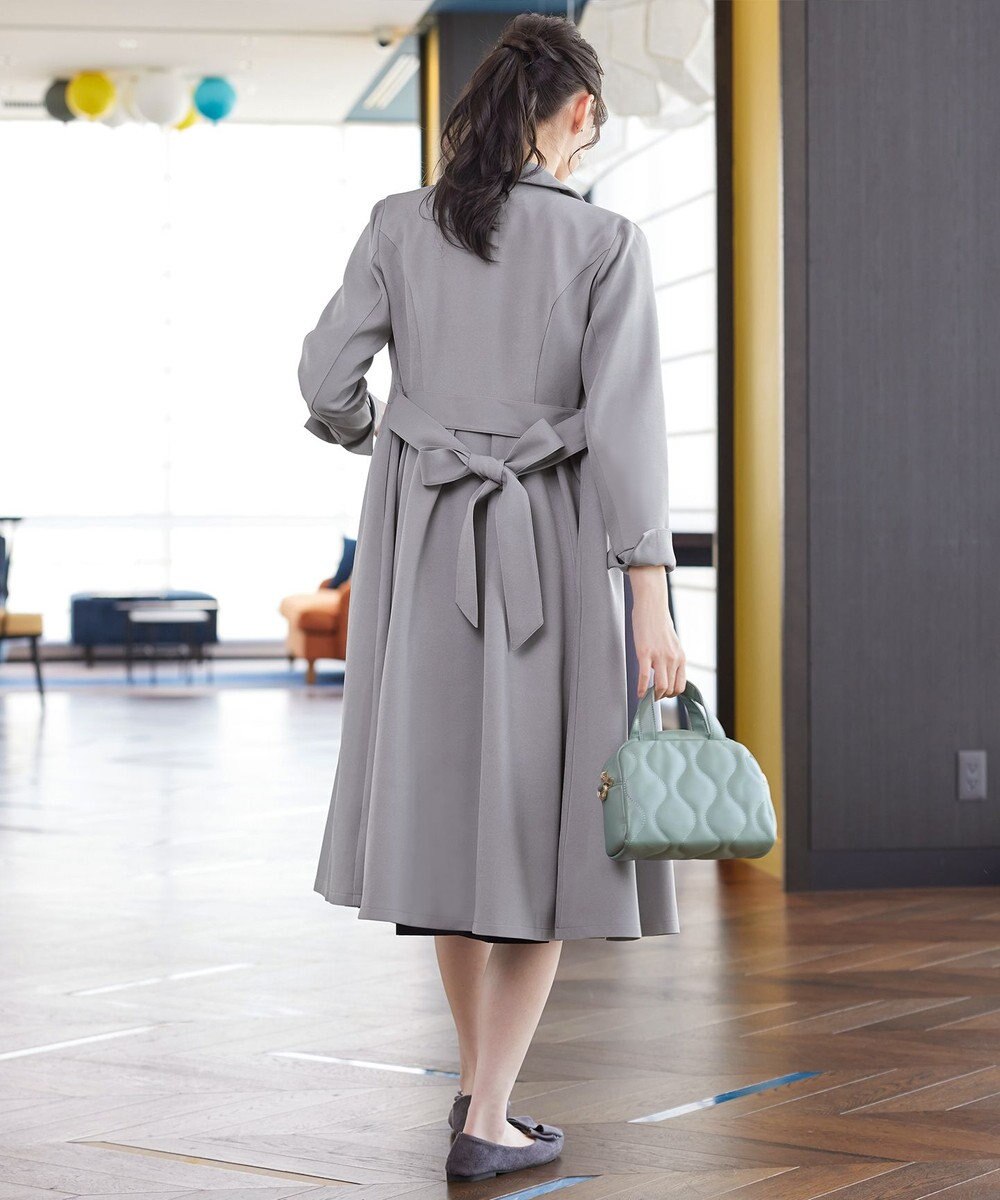 Tiaclasse L 【新色追加】ステンカラードレスコート 