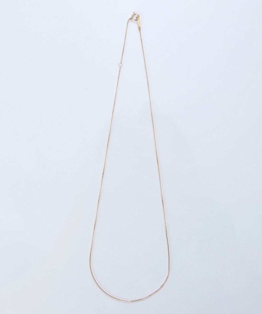 Phoebe 【K10】シャインリンクグルメッタチェーンネックレス/全長:37cm+3cm 