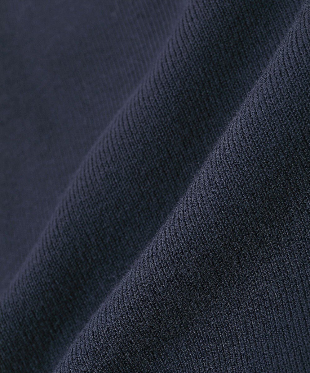 earth music&ecology ダブルジップロゴニットプルオーバー 