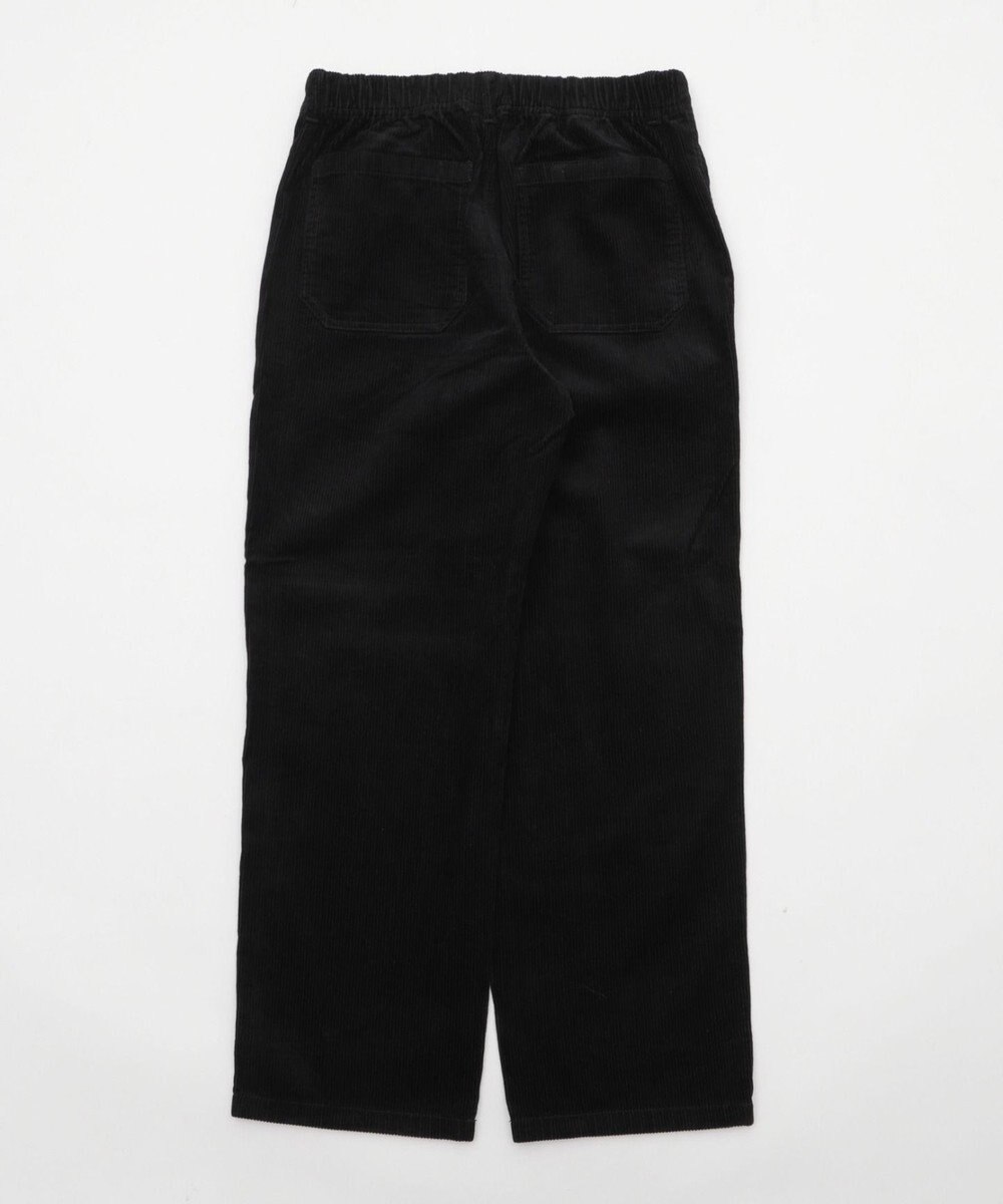 WEGO 【ユニセックス着用ITEM/ウエストゴム/SMLサイズ展開】コーデュロイイージーストレートパンツ 