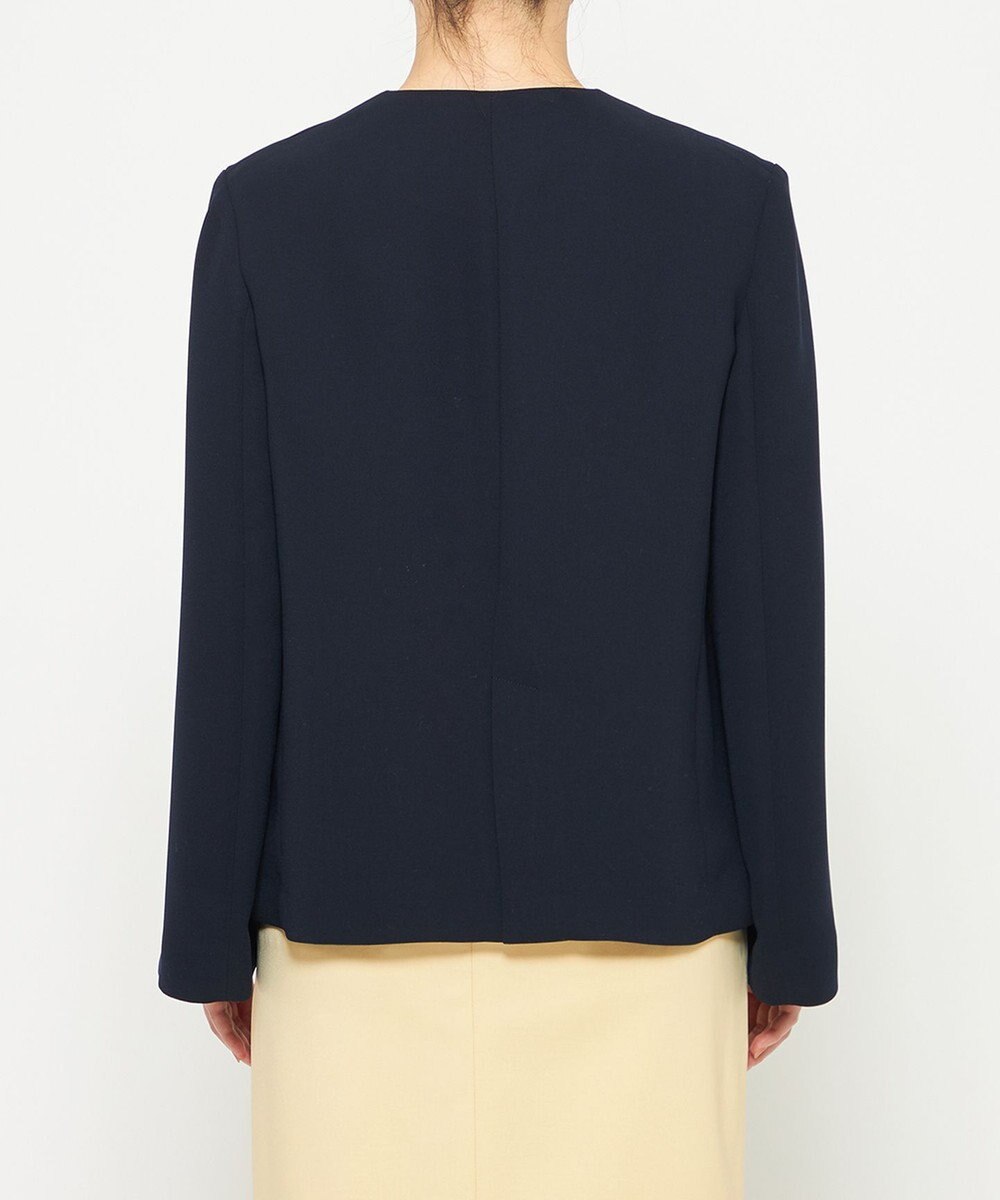 uncrave ウォッシャブル ダブルクロス スリットスリーブジャケット 