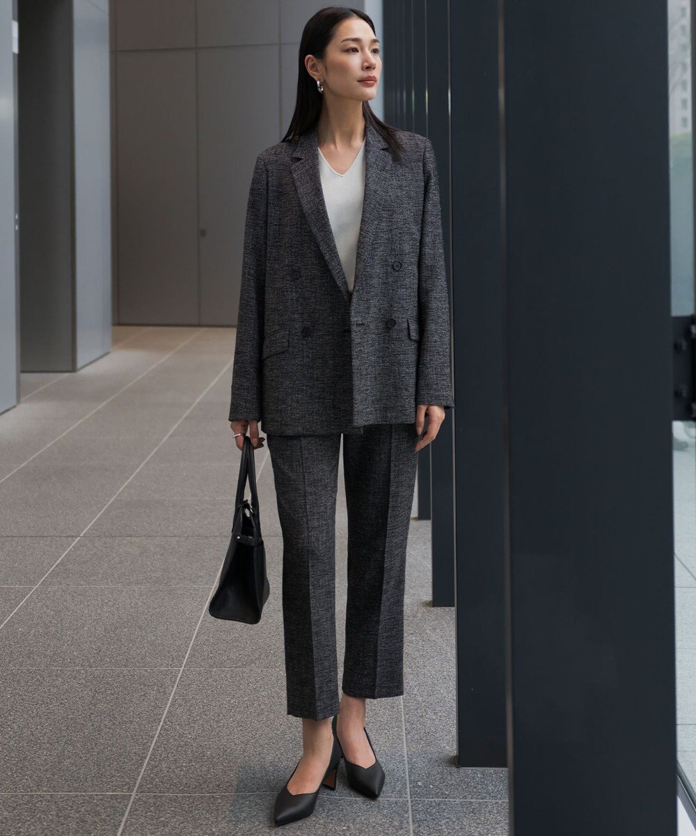 ICB ミックスブッチャー ダブルブレストジャケット 