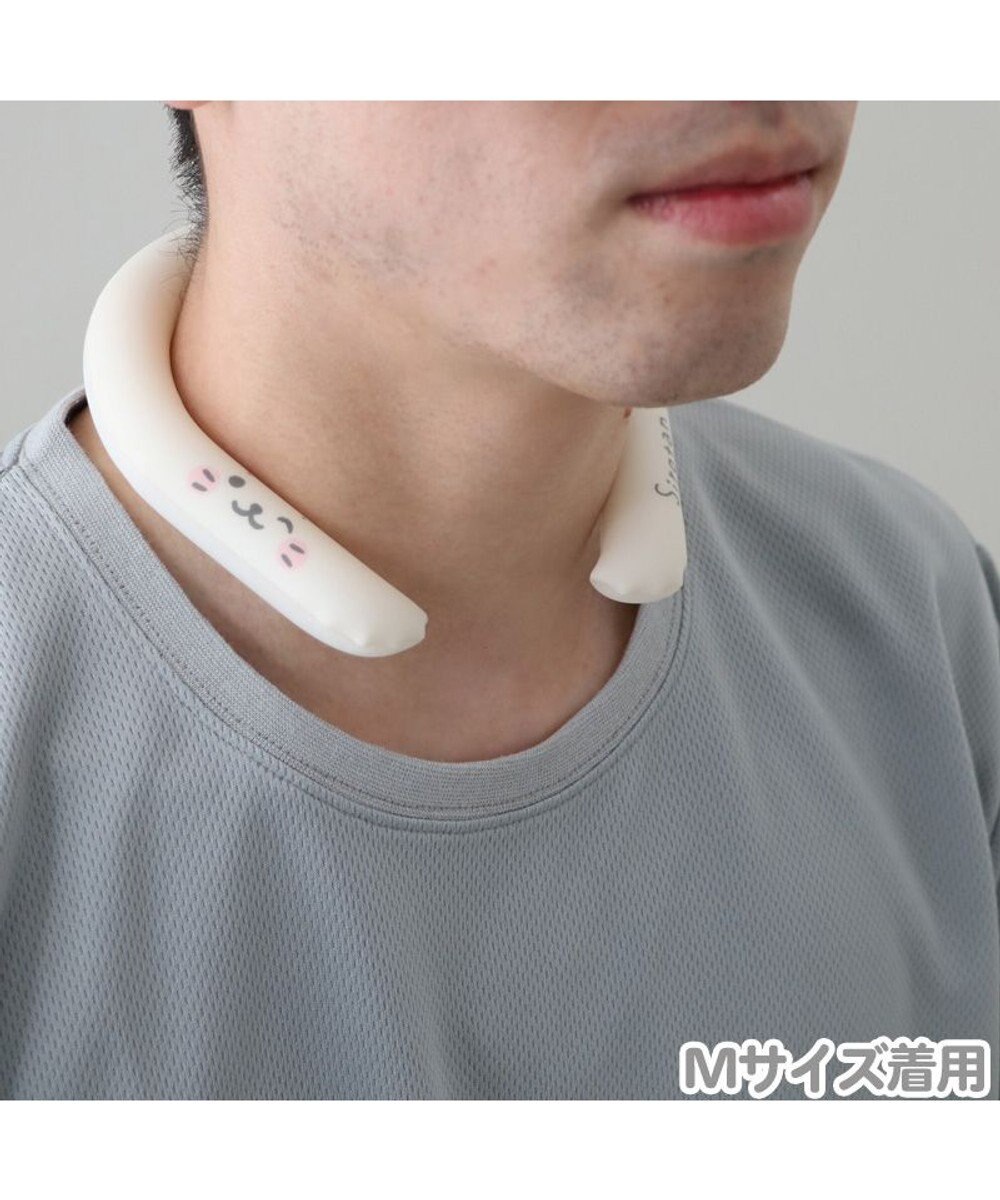 Mother garden しろたん 28℃クールリング 《顔ぼん柄》 【Mサイズ 】 