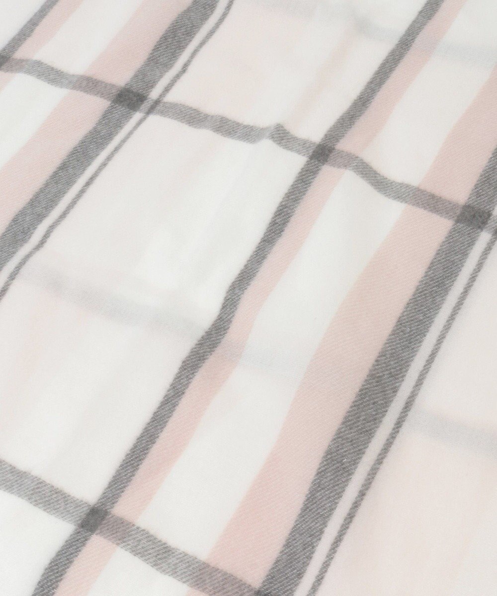 Maison de FLEUR チェックストール 