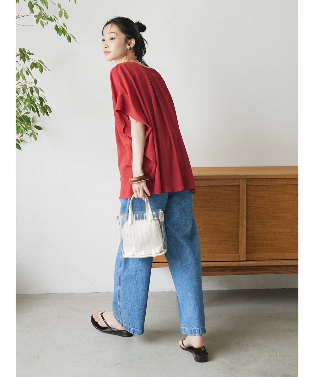 CRAFT STANDARD BOUTIQUE ウ゛ィンテージボイル２ＷＡＹタックブラウス 